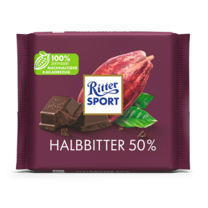 Ritter Sport Halbbitter 50% (100g)