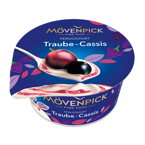 Mövenpick Feinjoghurt Traube - Cassis (150g)