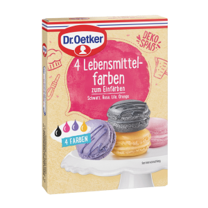 Dr. Oetker 4 Lebensmittelfarben (80g)