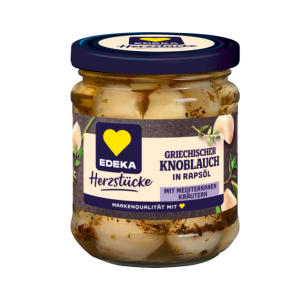 EDEKA Herzstücke Griechischer Knoblauch in Rapsöl (185g)