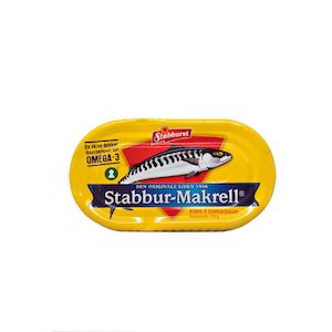 Stabburet Stabbur-Makrell Filet i tomatsaus (170g)