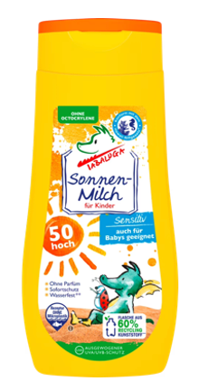 TABALUGA Sonnenmilch für Kinder LSF 50 hoch (250ml)