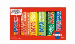 Tony's Chocolonely Proeverijtje Klein 6 Reepjes 1 Stuk (47/50g)