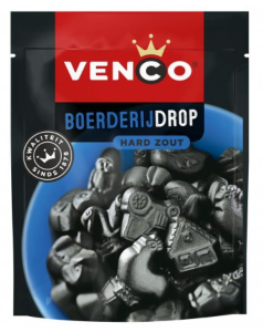 Venco Boerderijdrop Hard Zout Stazak (225g)