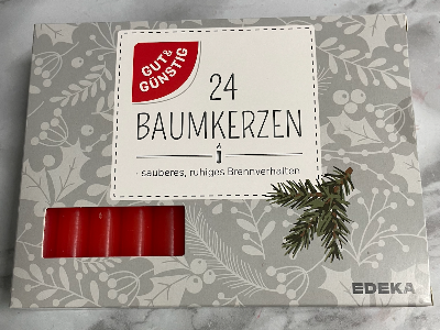 zz G&G 24 Baumkerzen (200g)