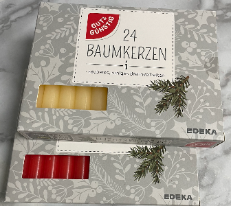 zz G&G 24 Baumkerzen (200g)