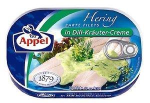 Appel Hering Zarte filets in Dill-Krauter-Sauce (200g)