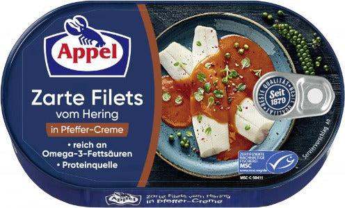 Appel Hering Zarte filets in Pfeffer-Creme (200g)
