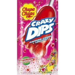 Chupa Chups Crazy Dips Erdbeer (16g)