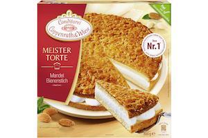 Conditorei Coppenrath & Wiese Meistertorte Mandel-Bienenstich (800g). BB : 31 JAN 2026