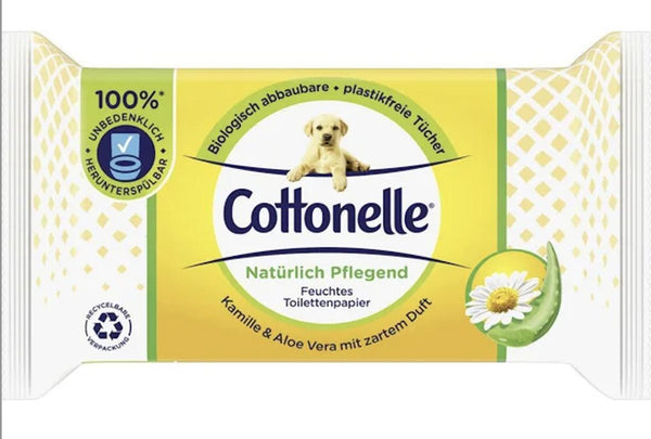 Cottonelle Feuchte Toilettentucher Kamille & Aloe Vera (42 pcs)