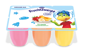 Danone Fruchtzwerge weniger süß 6x50g (300g)