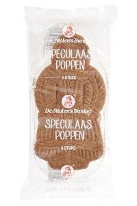 De Molen's Banket Speculaas Poppen 4 Stuks (200g)