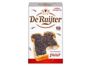 De Ruijter Chocoladehagel Puur (390g)