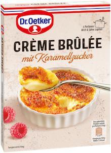 Dr. Oetker Crème Brûlée mit Karamellzucker (96g)