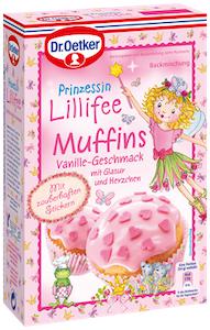 Dr. Oetker Prinzessin Lillifee Muffins Vanille (397g)