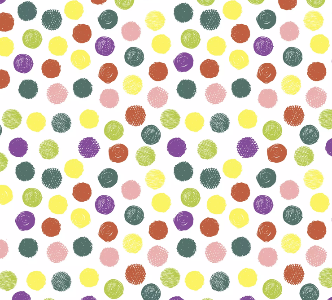 Duni Servietten Tissue 20 Stück - Playful Dots (33 x 33 cm)