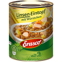 Erasco Linseneintopf mit Würstchen (800g)