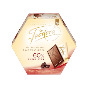 Feodora Chocolade Täfelchen 60% Edelbitter (225g)