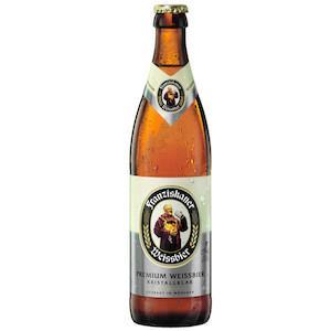 Franziskaner Weissbier Kristallklar 5.0% (0.5L) BB : 31 Jun 2026