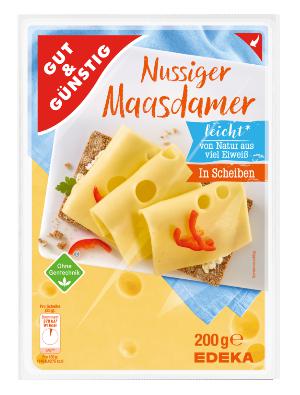 G&G Maasdamer Nussig Leicht 17% (200g)
