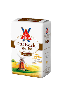 Gloria Das Backstarke Weizenmehl Type 550 (1000g)