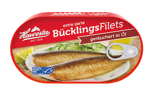 Hawesta Bücklingsfilet in Öl (190g)