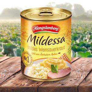 Hengstenberg Mildessa Mildes Weinsauerkraut (810g)