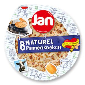 Jan Pannenkoeken Naturel - 8 pieces(540g)