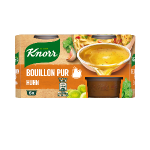 Knorr Bouillon Pur 6 x Huhn (168g)