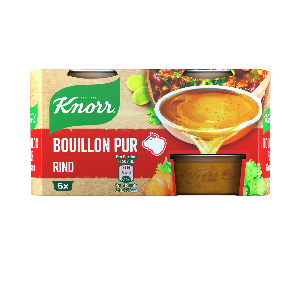 Knorr Bouillon Pur 6 x Rind (168g)