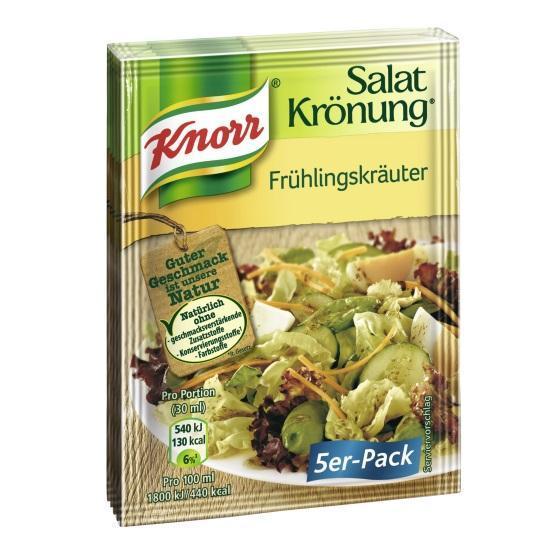 Knorr Salat Krönung Frühlingskräuter (5 x 8g)