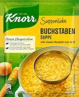 Knorr Suppenliebe Buchstaben Suppe (82g)