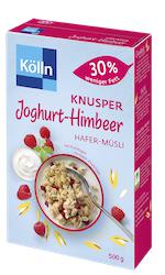 Kolln Musli Knusper Joghurt Himbeer Fettred (500g)