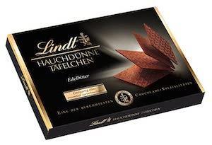 Lindt Hauchdünne Täfelchen Edelbitter (125g)