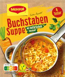 Maggi Guten Appetit! Buchstaben Suppe (100g)