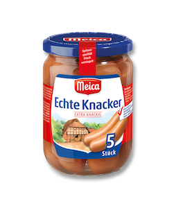 Meica Echte Knacker 5 Stück (520g)