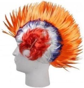 Nederlands Elftal Hanenkam - Oranje, Nederlands - Wig Adult One Size