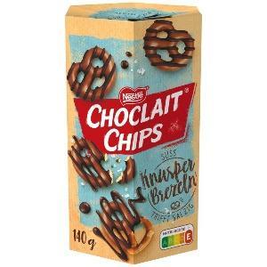 Nestle Choclait Chips Knusperbrezeln (140g)