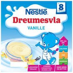 Nestle Dreumesvla Vanille 8+ (4 x 100g)