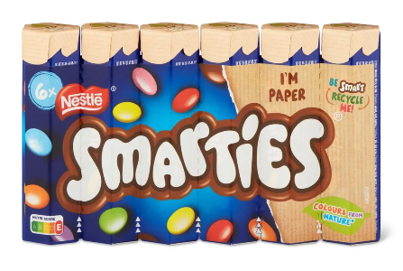 Nestle Smarties 6 X 34g (204g)