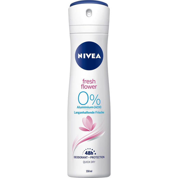 Nivea Fresh Flower Deodorant Spray 48h (150ml)