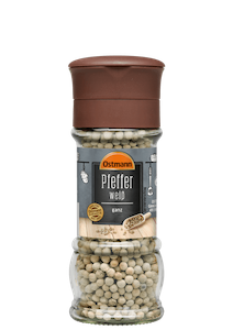 Ostmann Gewürzmühle Pfeffer weiß ganz (70g)