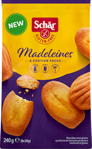 Schär Madeleines Gluten Free Snack (240g)