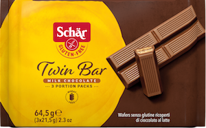 Schär Chocolate Twin Bar (64.5g)