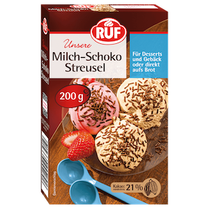 RUF Unser Milch-Schoko Streusel (200g)