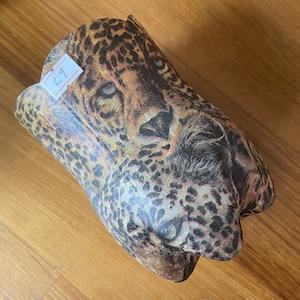 Re-cycled Lantern Large - Leopard Face