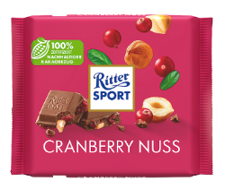 Ritter Sport Cranberry Nuss (100g)
