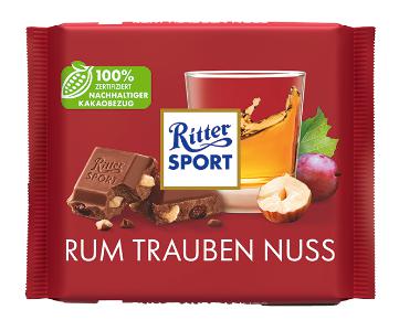 Ritter Sport Rum Trauben Nuss (100g)
