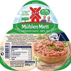 Rügenwalder Mühle Mett Zwiebelwurst Jäger Art (100g)